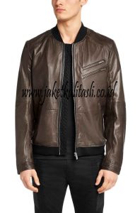 Jaket Kulit Asli Pria A158