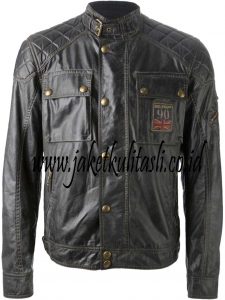 Jaket Kulit Asli Pria A159