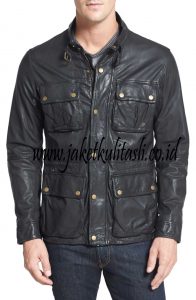 Jaket Kulit Safari Asli Pria A211