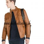 Jaket Kulit Safari Asli Pria A258