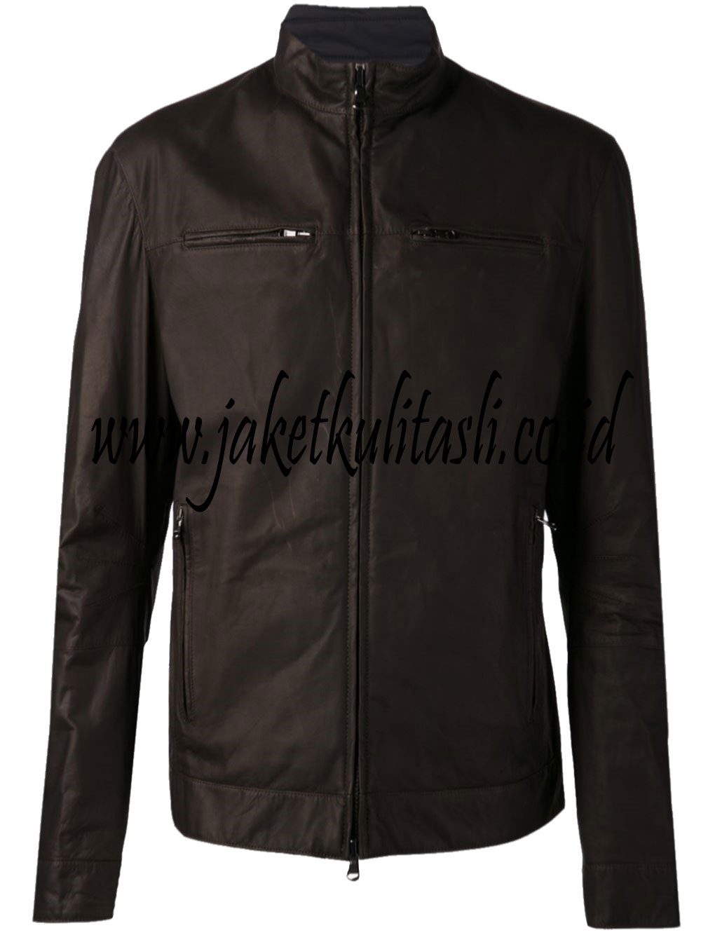 jaket kulit pria