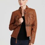 Jaket Kulit Asli Wanita W135