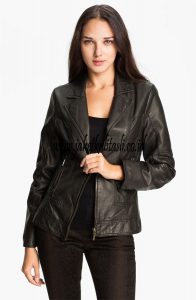 Jaket Kulit Asli Wanita W47