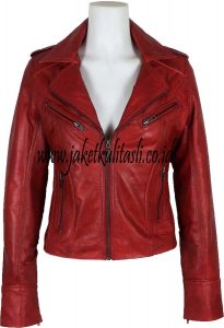 Jaket Kulit Asli Wanita W99