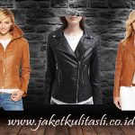 jaket kulit wanita asli