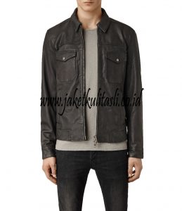 Jaket Kulit Asli Pria A316