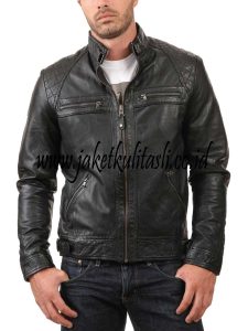 Jaket Kulit Asli Pria A385