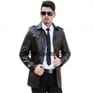 Jaket Kulit Semi Jas Asli Pria A389