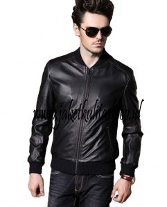 Jaket Kulit Asli Pria A395