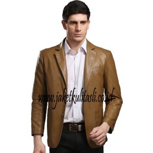 Jaket Kulit Jas Asli Pria A397