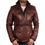 Jaket Safari Kulit Asli Pria A475