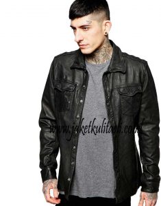 Jaket Kulit Asli Pria A478