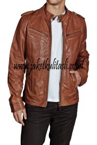 Jaket Kulit Pria A518