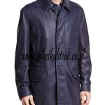 Jaket Kulit Mantel Pria A561