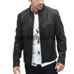 Jaket Kulit Motor Pria A566