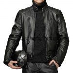 Jaket Kulit Motor Pria A579