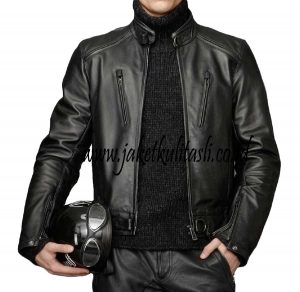 Jaket Kulit Motor Pria A579