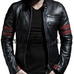 Jaket Kulit Motor Pria A581