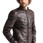 Jaket Kulit Motor Pria A658