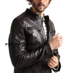 Jaket Kulit Motor Pria A661