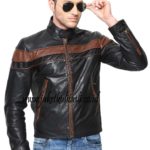 Jaket Kulit Motor Pria A671