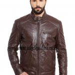 Jaket Kulit Motor Pria A696