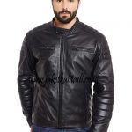 Jaket Kulit Motor Pria A697