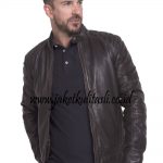 Jaket Kulit Motor Pria Terbaru A751