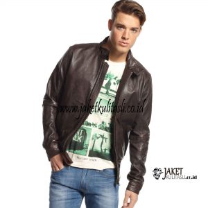 Jaket Kulit Pria Asli A771