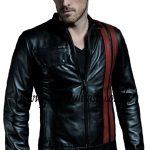 Jaket Kulit Motor Pria Asli A801