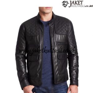 Jaket Kulit Safari Pria Asli A809