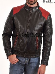 Jaket Kulit Motor Pria A860