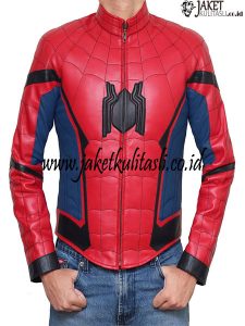 Jaket Kulit Hero Spiderman A878