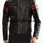 Jaket Kulit Motor Pria A891