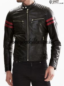 Jaket Kulit Motor Pria A891